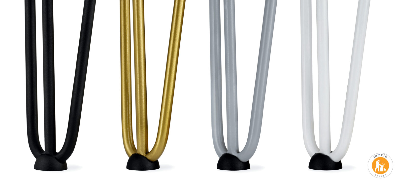 Almohadillas de goma negra para las patas de horquilla, no rayan el suelo Almohadillas de goma negra para patas de horquilla