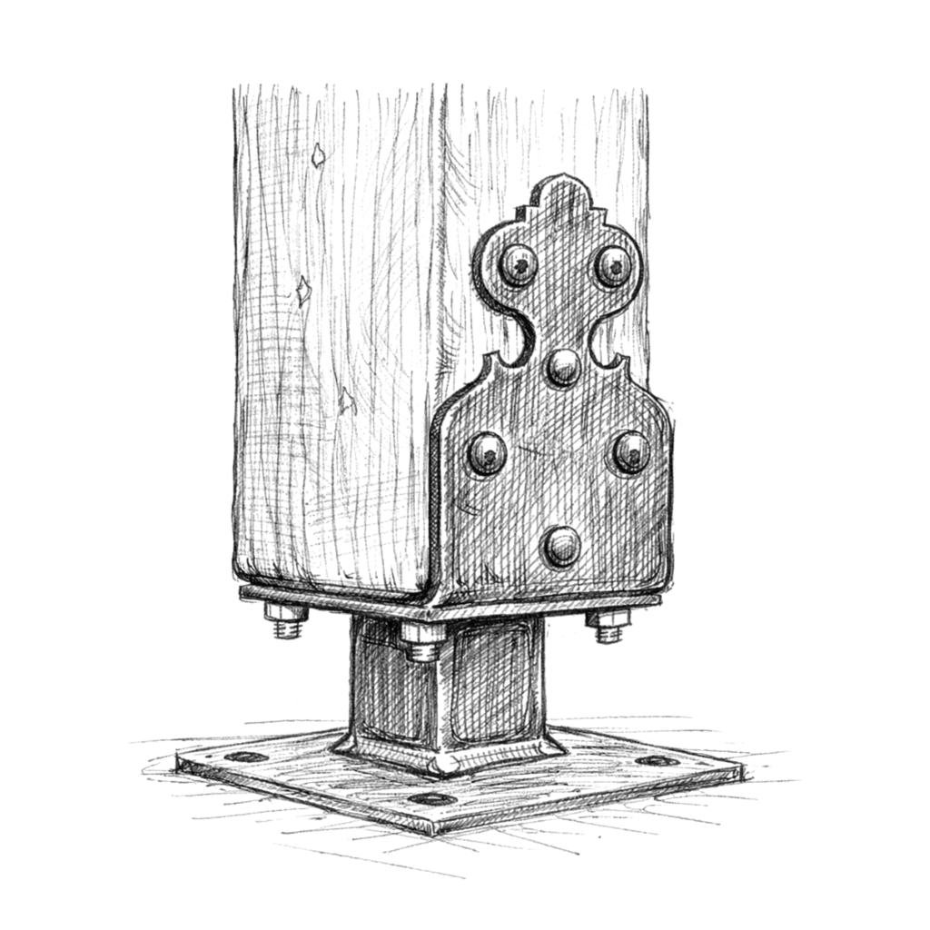 Kotwy ozdobne dekoracyjne regulowane